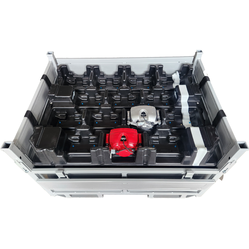 Vacuum-formed separator metal storage box Vakuumgeformte Separator-Aufbewahrungsbox aus Metall