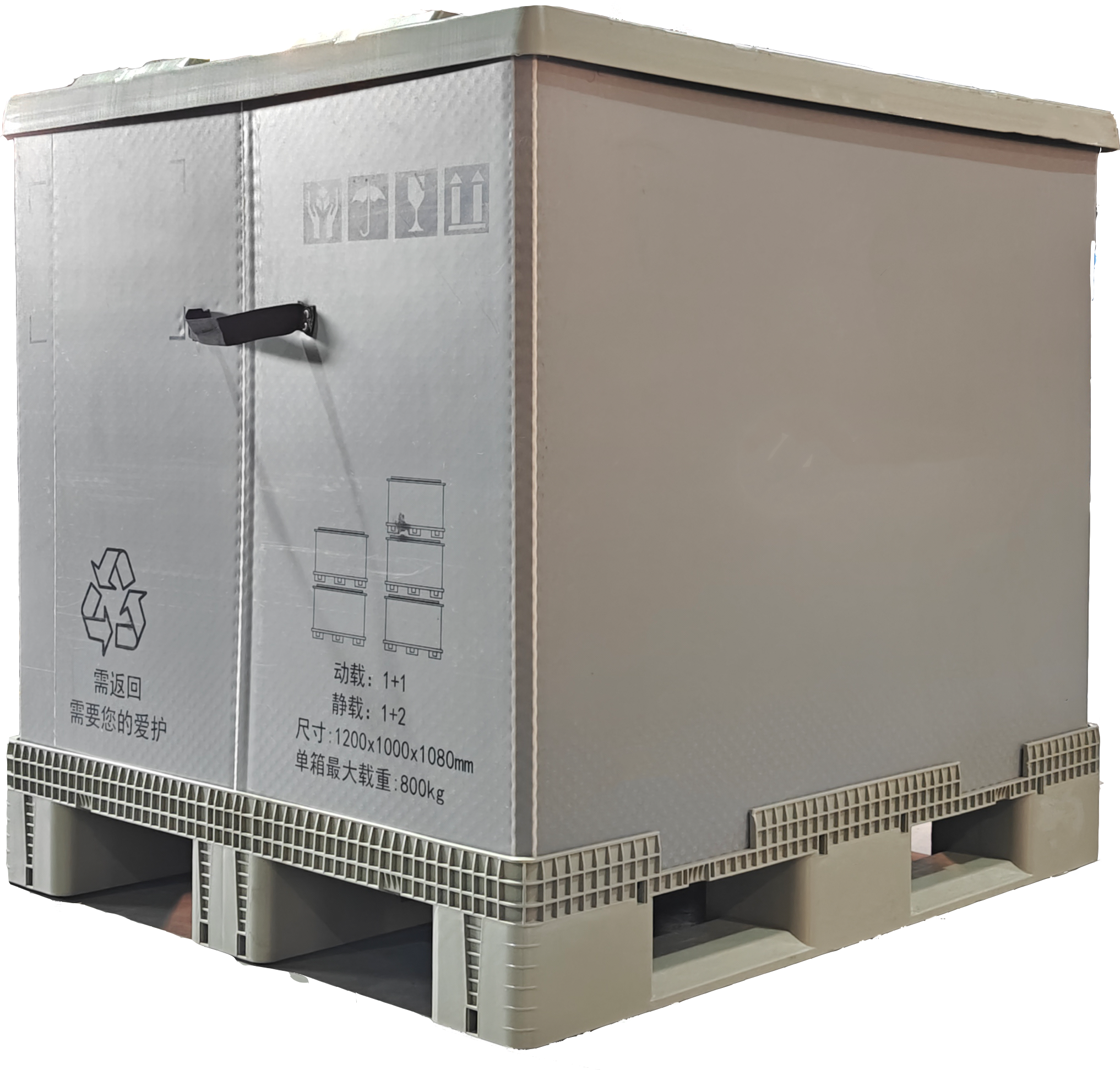 Spritzgegossener Palettenbeh&auml;lter