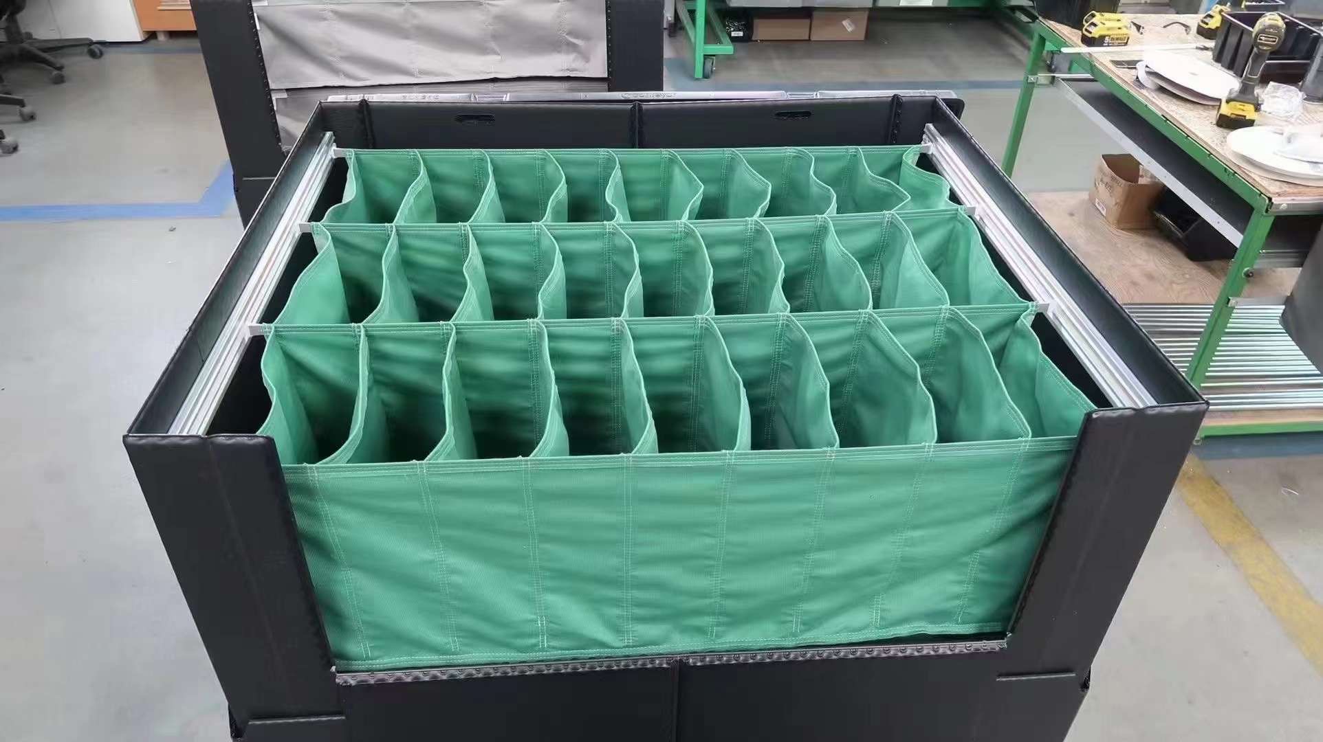 Pharmaguard Collapsible Tote-FDA-zertifizierte antibakterielle Oberfläche