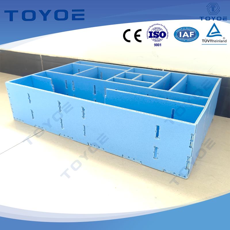 Erweiterbares Kunststoffspeichersystem, maßgeschneiderte Konfiguration