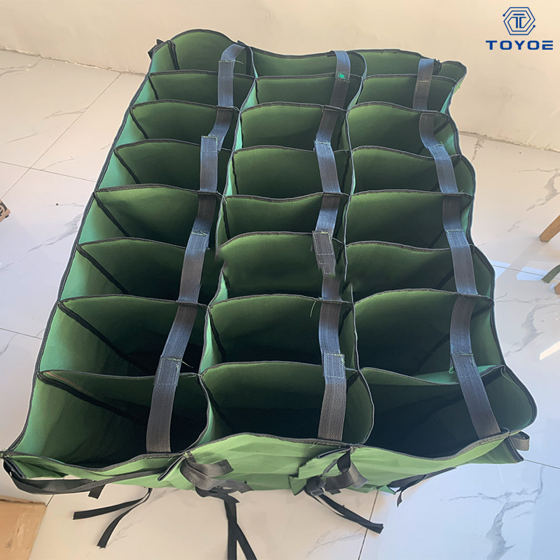 Verpackungsbehälter im Canvas -Schnittbeutelstil