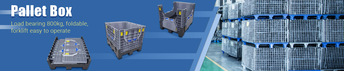 Faltpalettenbox aus Kunststoff