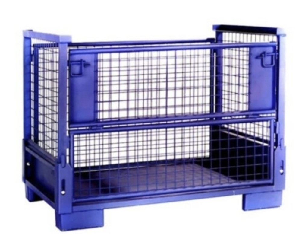 Palettenbox aus Stahl1 