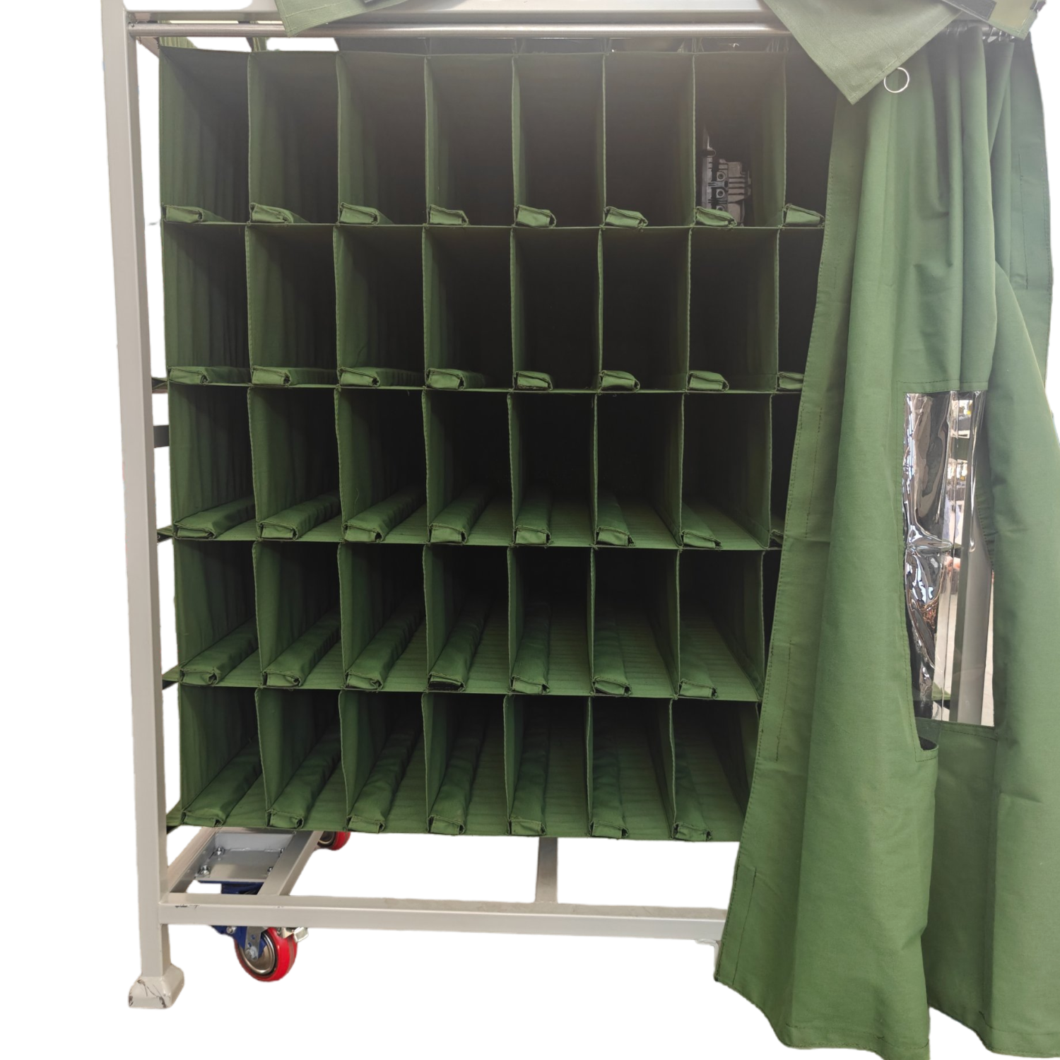 Industrial Storage Rack mit integrierter Beleuchtung