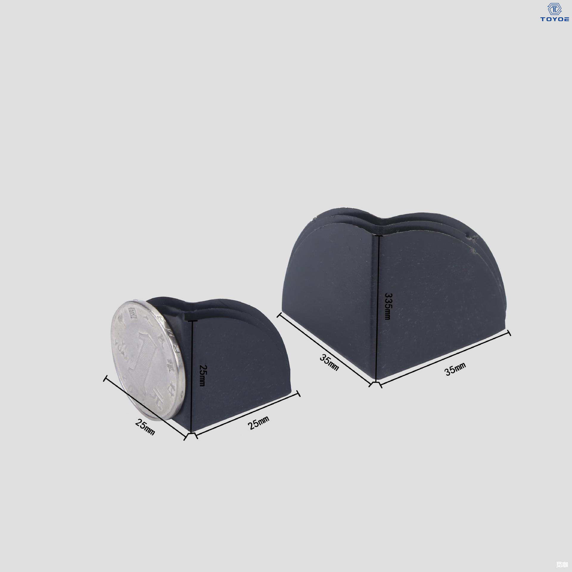 Hochfeste plastische Eckwächter schützen die Kanten und Ecken von Behältern effektiv