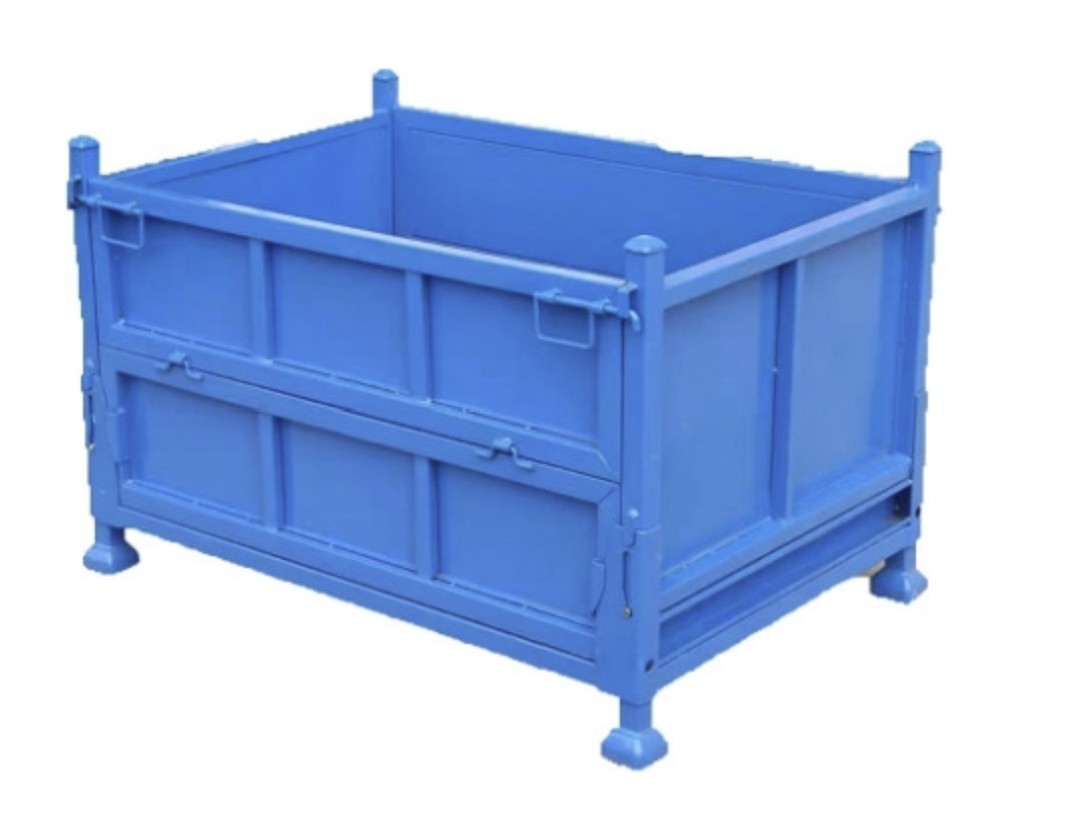 Palettenbox aus Stahl2