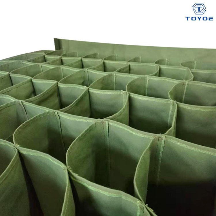 Verpackungsbehälter im Canvas -Schnittbeutelstil