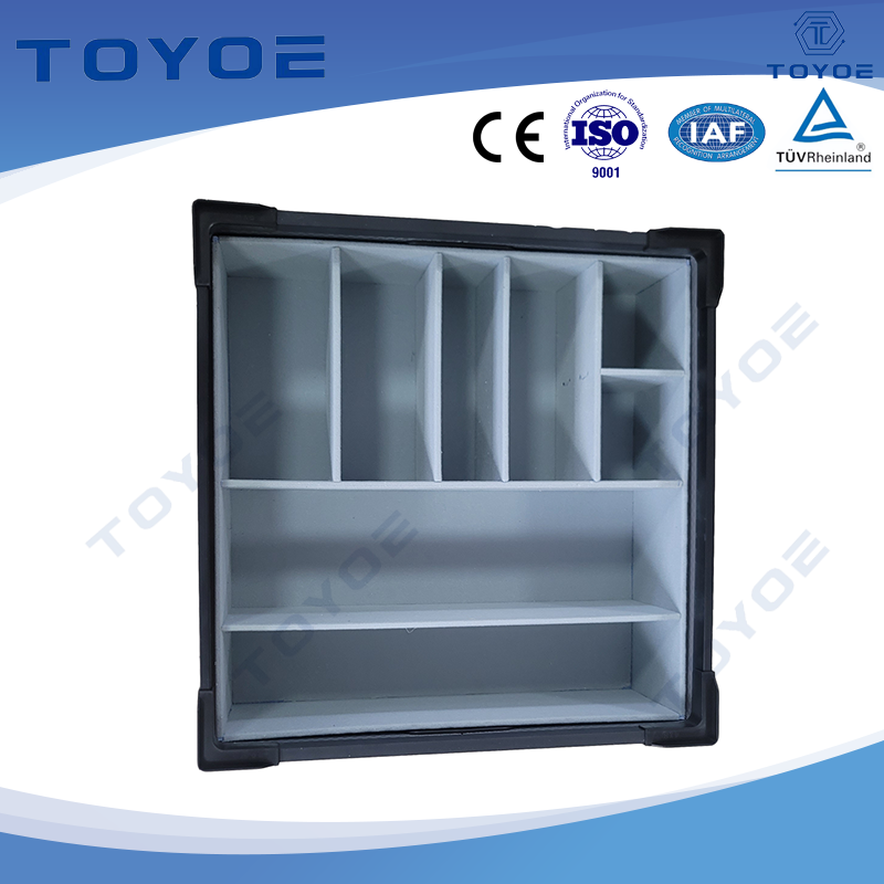 Blue HDPE -Falten -Toolbox