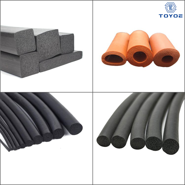 Gummi -Schaumstoff -Pad -Rohre können in der Größe angepasst werden