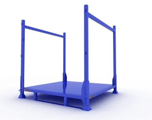 Einfaches zusammenklappbares Lagerregal