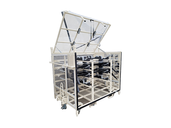 Sto&szlig;d&auml;mpfer-Aufbewahrungsregal