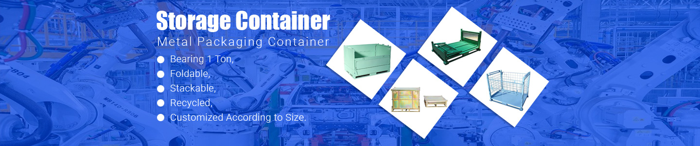 Logistikverpackungsbeh&auml;lter aus Metall