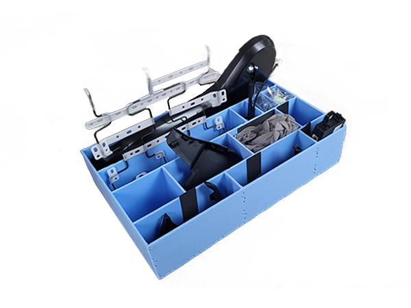 Verpackung von Automobilteilen