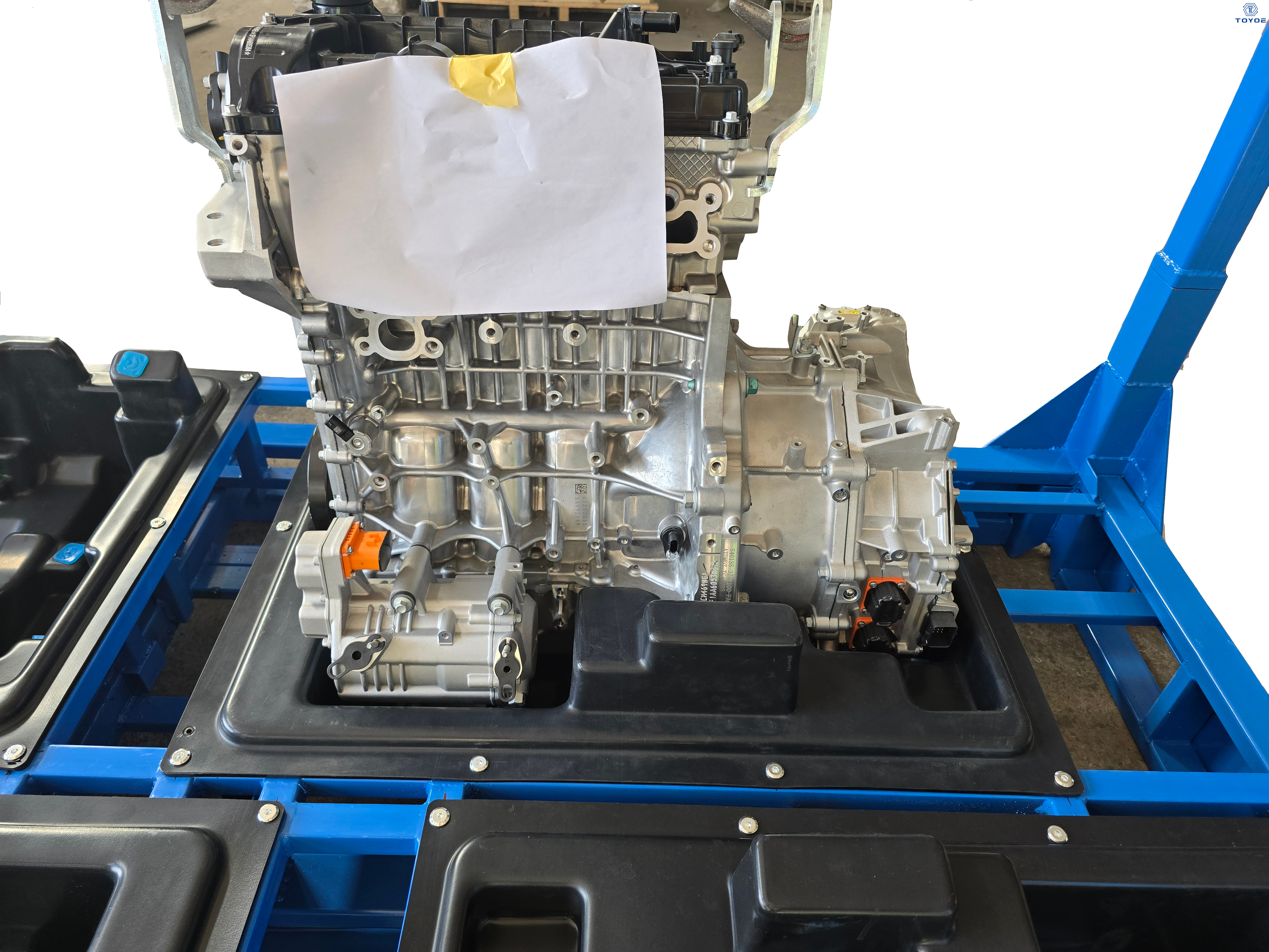 Verstellbares, robustes Metallregal in Industriequalität | Spezielle Kfz-Motorlagerung | TOYOE