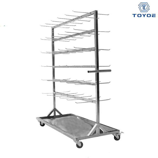 Anpassbare Höhe für hochladende Haushaltsregale