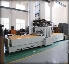 Palettenbox-Verarbeitungslinie 