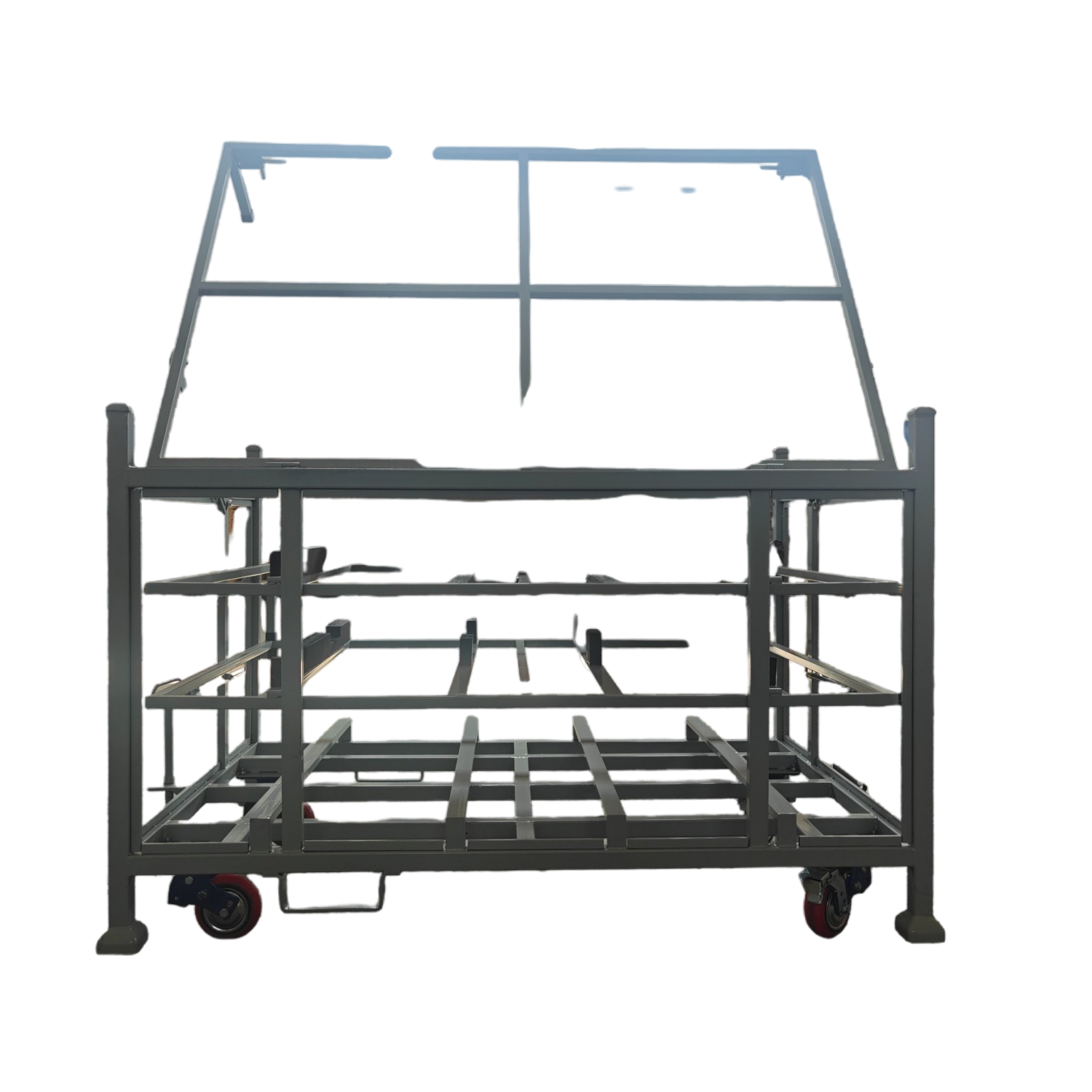 Industrial Drum Laging Rack mit Verschüttungsbehälter